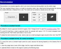 Deconvolution