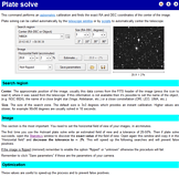 Plate solve