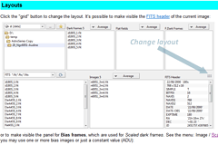 Preprocessing layouts